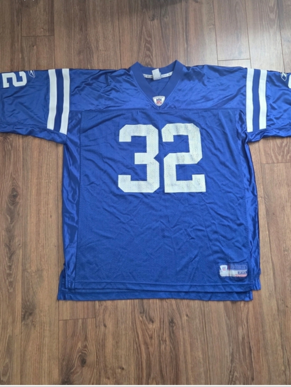 Reebok Vintage Indianapolis Colts NFL James Edgerrin Jersey Size 2XL